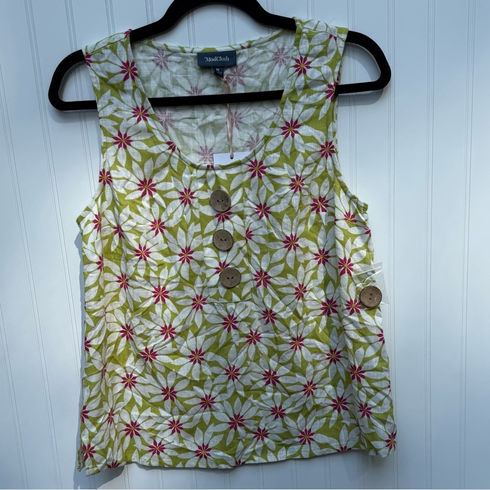 ModCloth tank top NWT floral medium